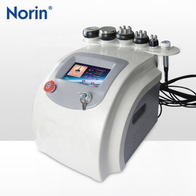 Factory price!!! ultrasonic 6 in1 ultrasound rf cavitation machine for face, body, leg, arm