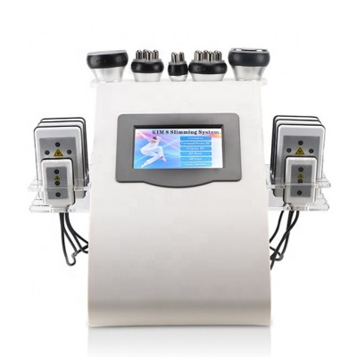 Professional kim 8 new cavitation rf vacuum slimming lipo laser machine